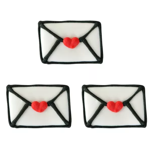 love-letter-royal-icing-decor Love Letter Royal Icing Decor