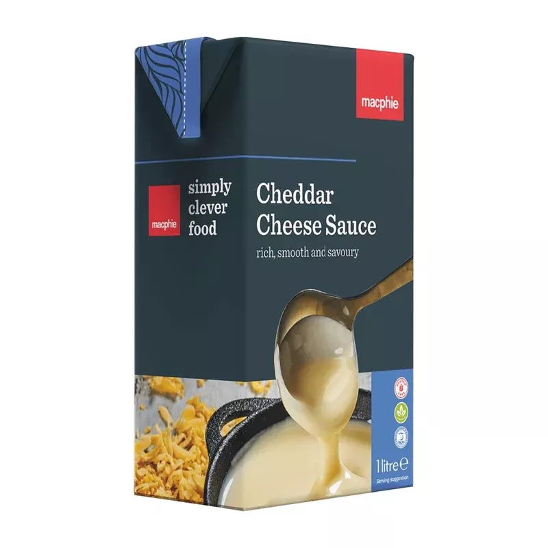 Macphie Cheddar Cheese Sauce 1Ltr – KA114