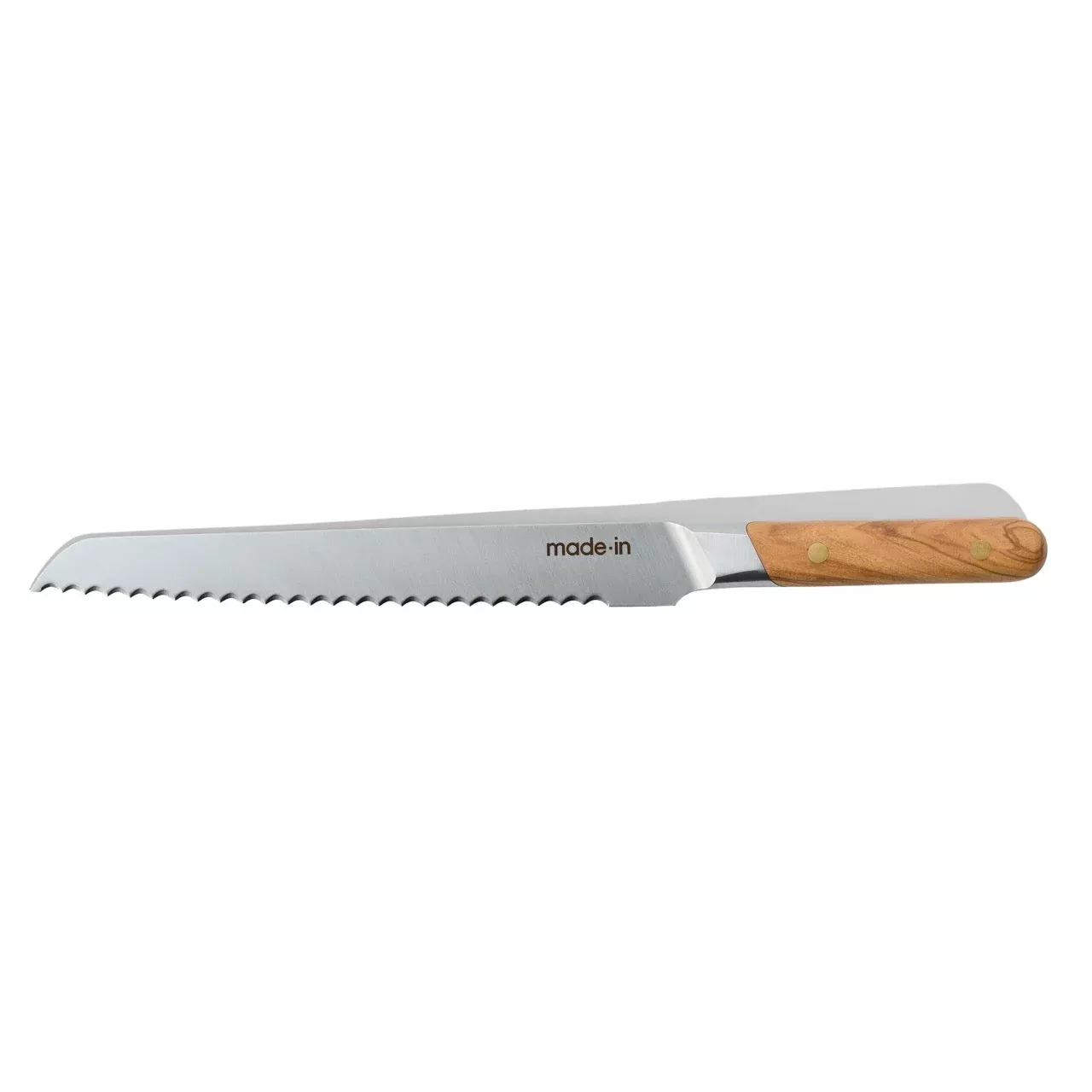 made-in-9-bread-knife-olive-wood MADE IN 9" Bread Knife: Olive Wood