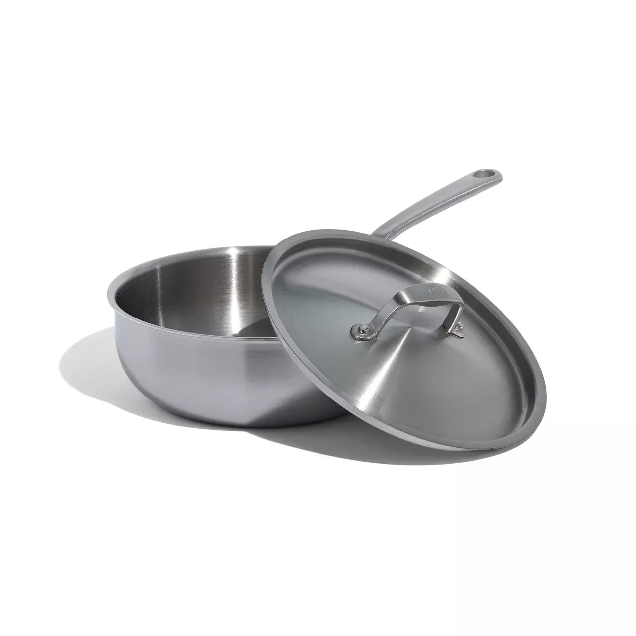 MADE IN Stainless Clad Saucier with Lid: 3 QT