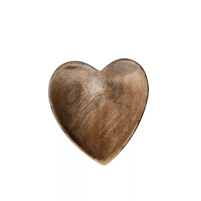 mango-wood-heart-shaped-dish Mango Wood Heart Shaped Dish