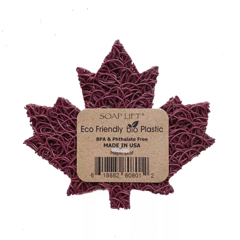 MAPLE LEAF SOAP LIFT SOAP SAVER – RASPBERRY