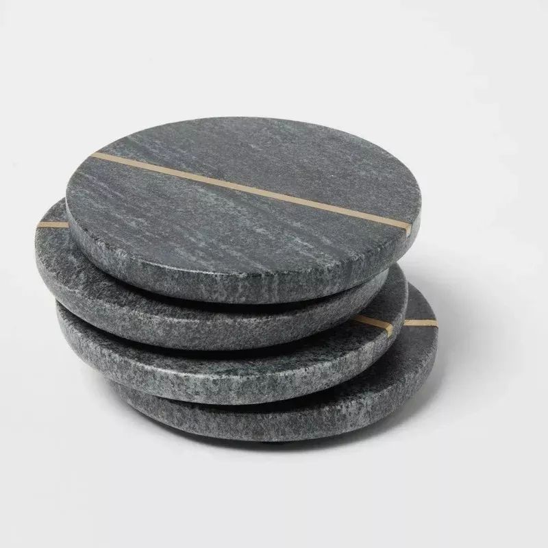 Marble Coasters – Gray