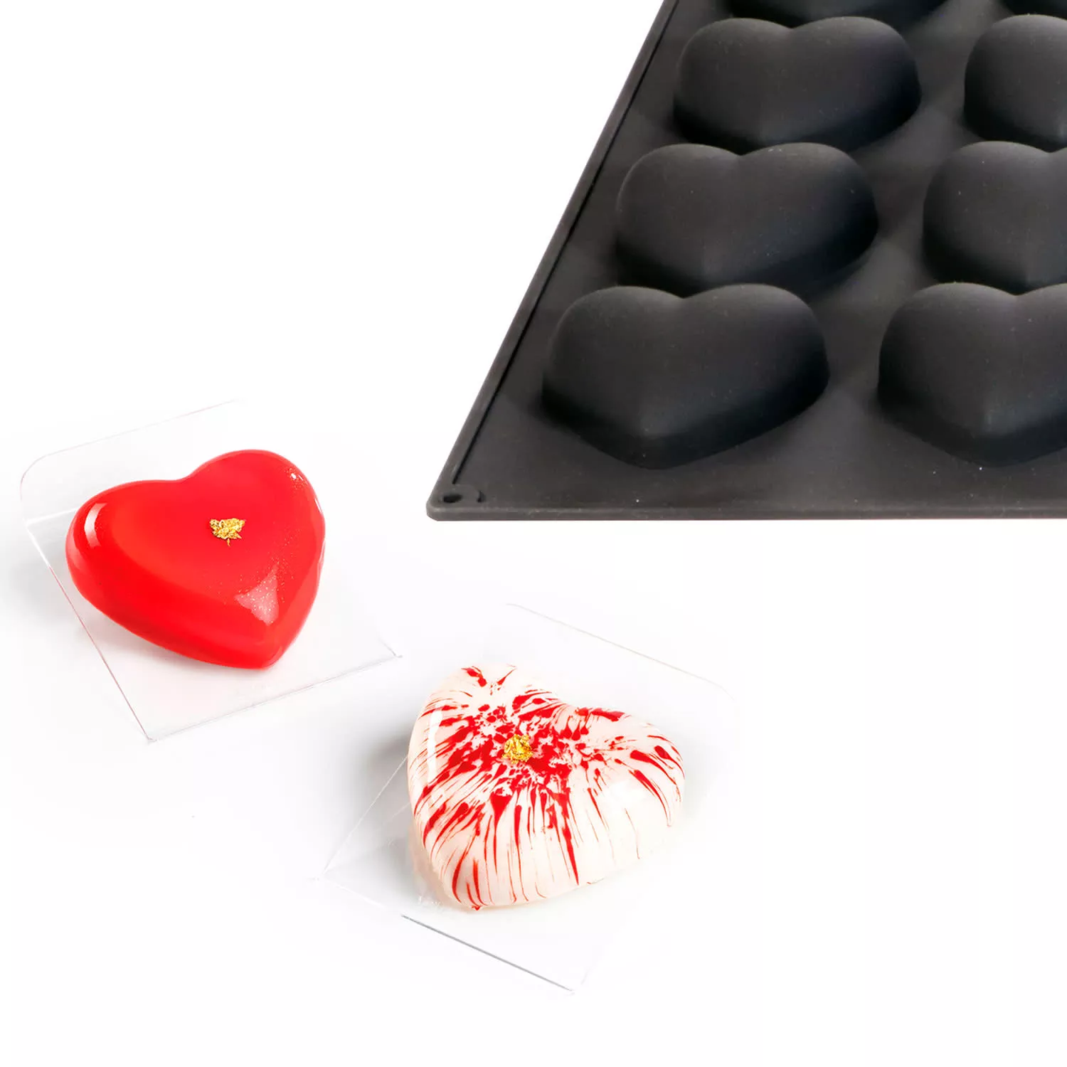 martellato-love-silicone-mold-24-cavity Martellato - Love Silicone Mold (24 cavity)
