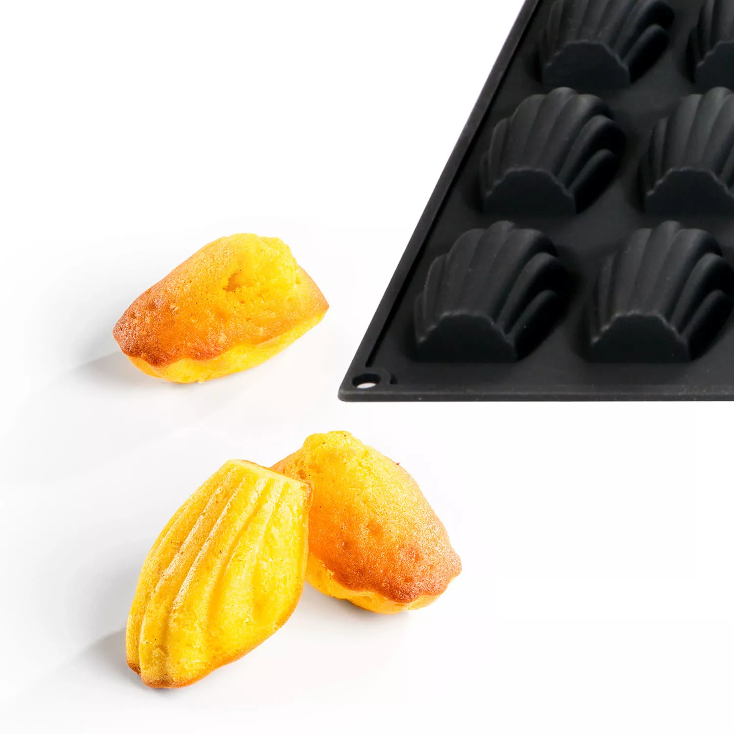 martellato-madeleine-silicone-mold-44-cavity Martellato - Madeleine Silicone Mold (44 cavity)