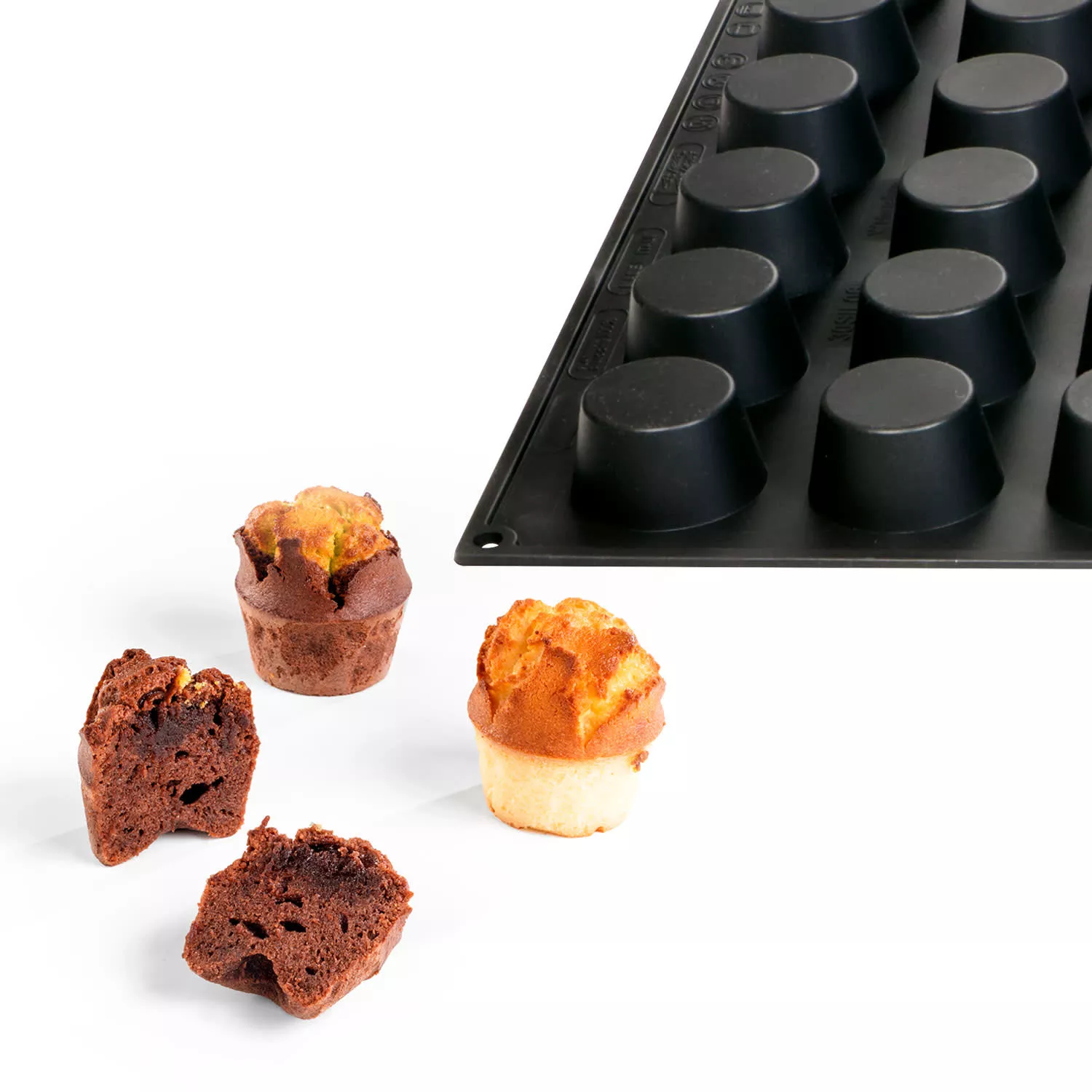 martellato-mini-muffin-silicone-mold-54-cavity Martellato - Mini Muffin Silicone Mold (54 cavity)