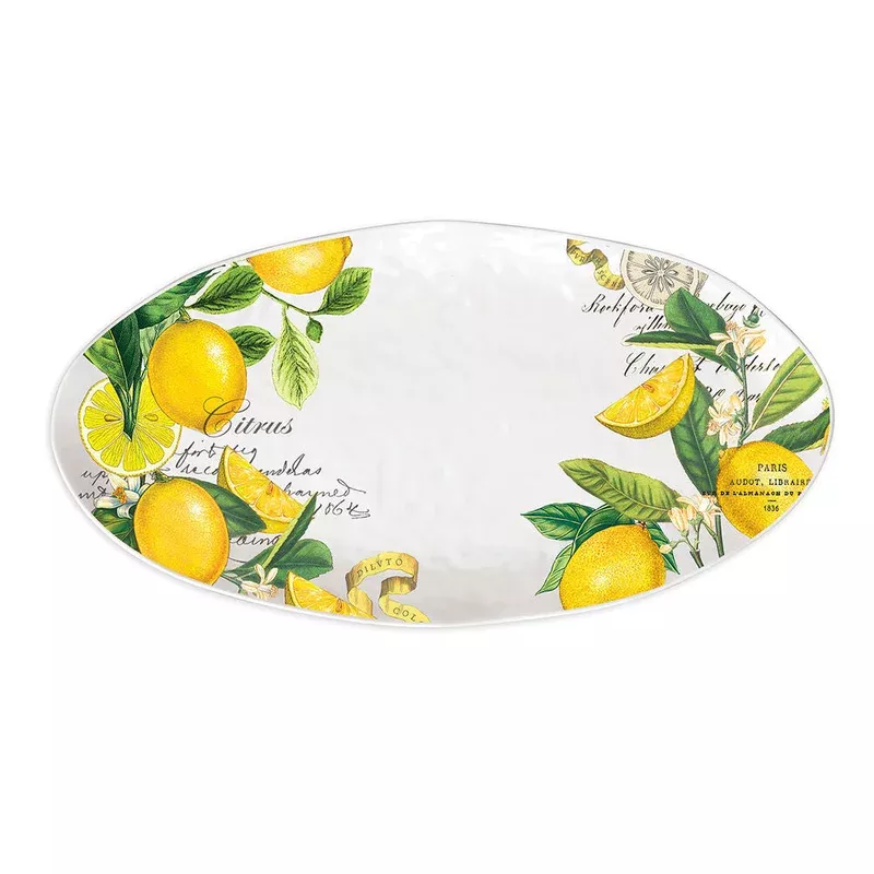 mdw-lemon-basil-melamine-oval-platter MDW LEMON BASIL MELAMINE OVAL PLATTER