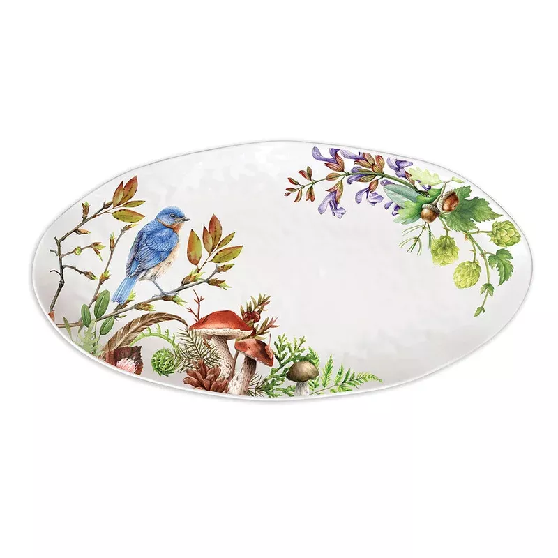 mdw-moss-oak-melamine-oval-platter MDW MOSS & OAK MELAMINE OVAL PLATTER