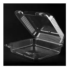 Medium Hinged Clear Container 12 pieces