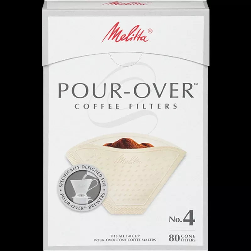 melitta-no-4-pour-over-coffee-filters Melitta No. 4 Pour-Over Coffee Filters