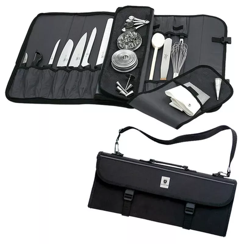 mercer-culinary-m30217m-17-pocket-knife-case Mercer Culinary M30217M 17-Pocket Knife Case