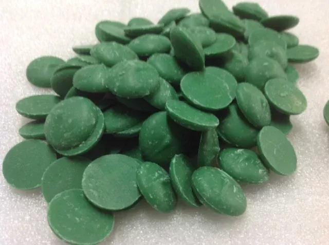 merckens-dark-green-chocolate-melts-25lbs Merckens Dark Green Chocolate Melts, 25lbs
