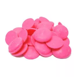 merckens-pink-chocolate-coating-1-lb Merckens Pink Chocolate Coating 1 LB