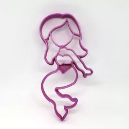 mermaid-fondant-cookie-cutter Mermaid Fondant Cookie Cutter