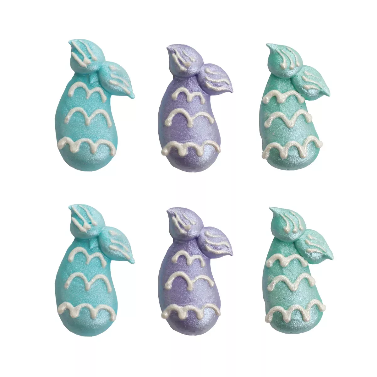 mermaid-tails-royal-icing-decorations-bulk Mermaid Tails Royal Icing Decorations (Bulk)
