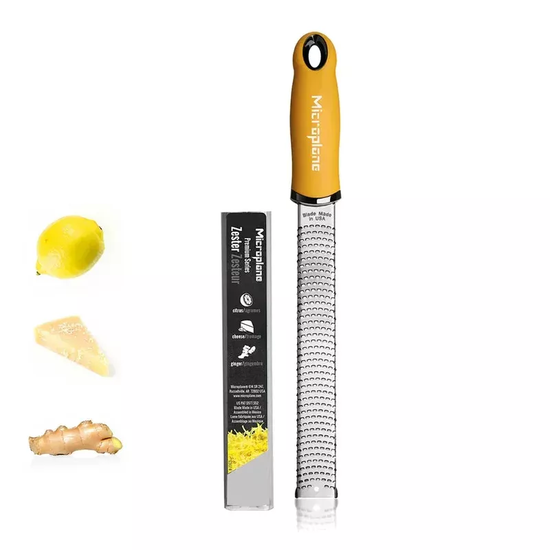 microplane-premium-zester-mustard-yellow Microplane Premium Zester – Mustard Yellow