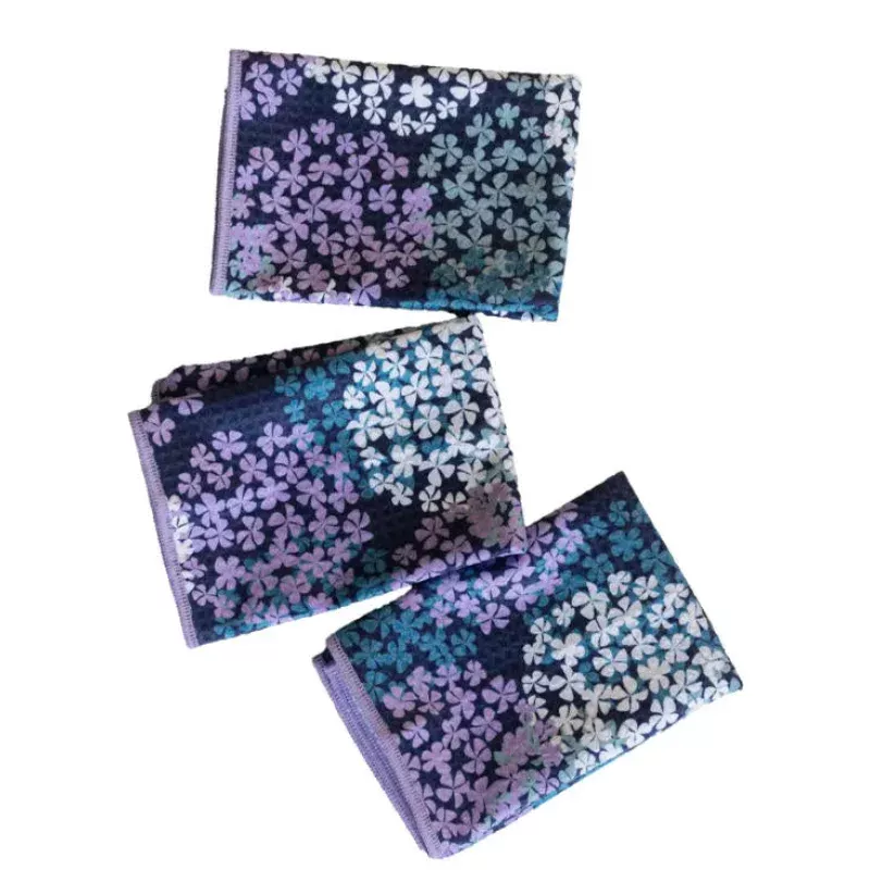 mighty-mini-navy-hydrangea-towels-3-set Mighty Mini Navy Hydrangea Towels 3/set