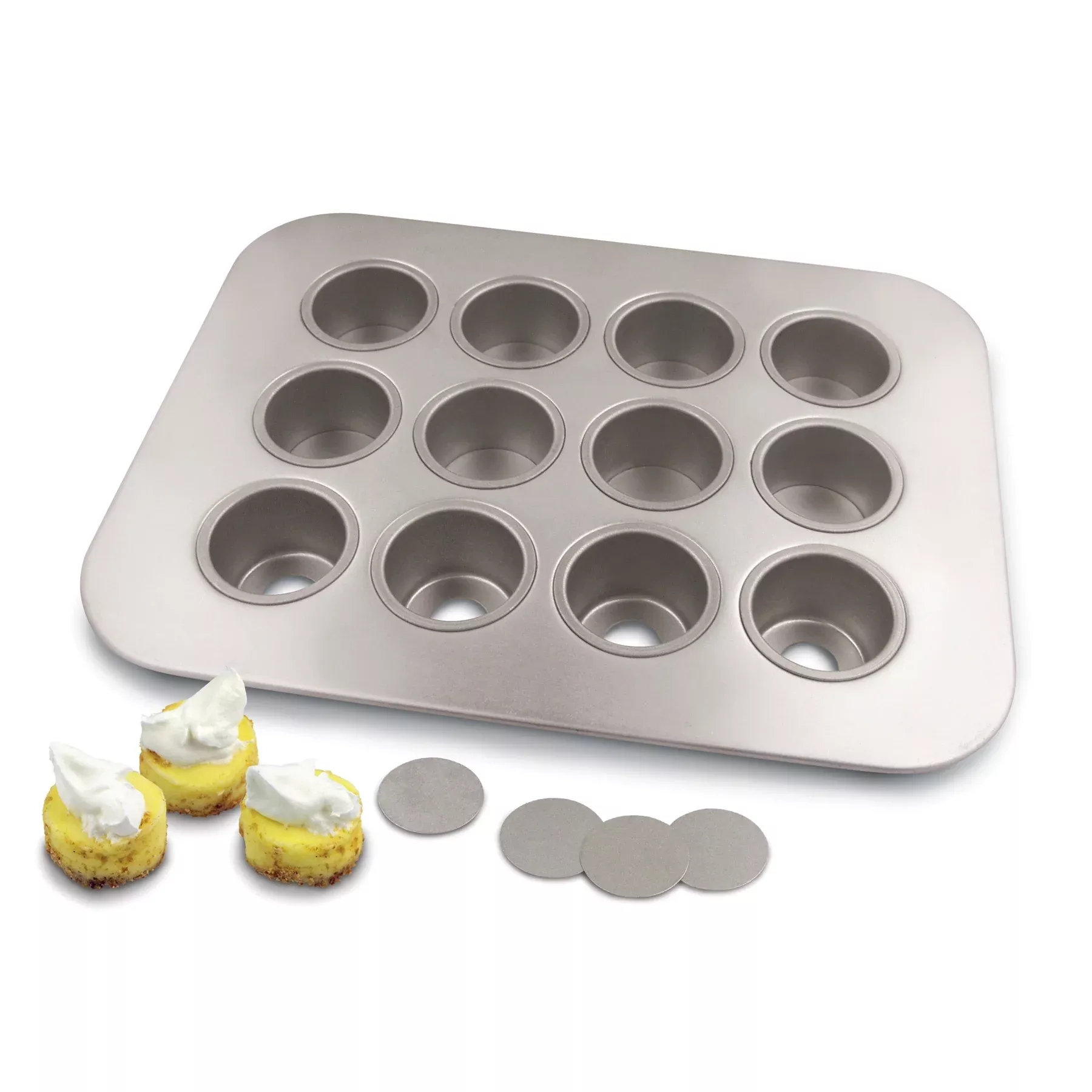 mini-cheesecake-pan-12-cavities Mini Cheesecake Pan, 12 Cavities