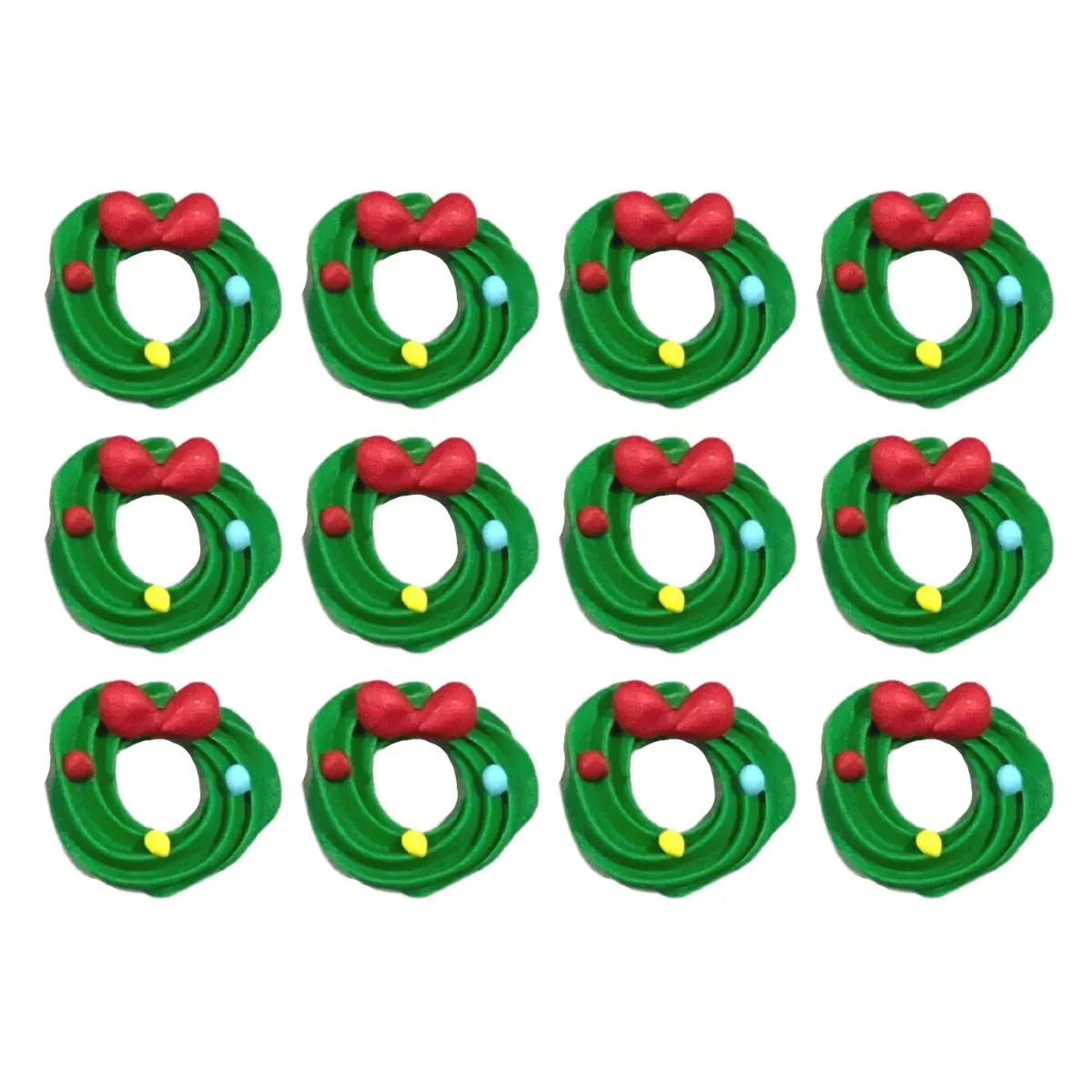 mini-christmas-wreath-royal-icing-decorations-bulk Mini Christmas Wreath Royal Icing Decorations (Bulk)