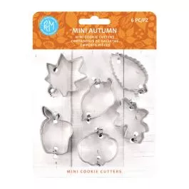 Mini Fall Cookie Cutter Set 6 pieces