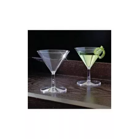 MINI MARTINI GLASSES 10/PK