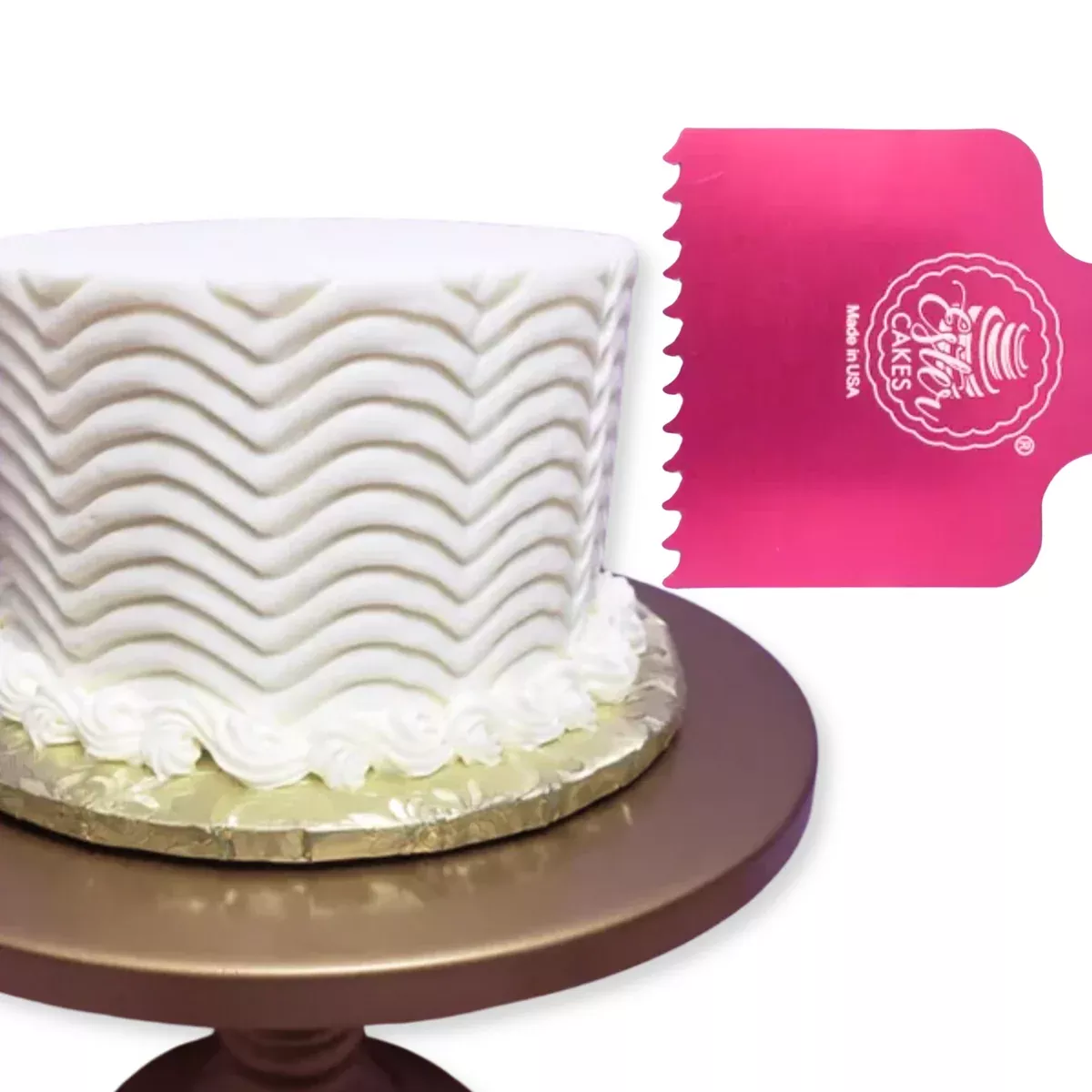mini-me-shark-fin-cake-comb-icing-scraper Mini Me Shark Fin Cake Comb Icing Scraper