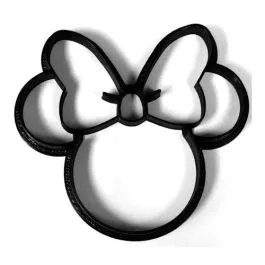 minnie-mouse-head-fondant-cookie-cutter Minnie Mouse Head Fondant Cookie Cutter