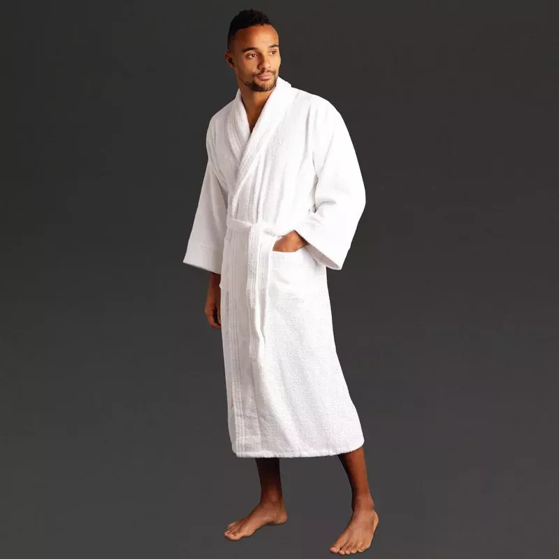 mitre-comfort-sandringham-bathrobe-white-large-gt856-l Mitre Comfort Sandringham Bathrobe White Large – GT856-L