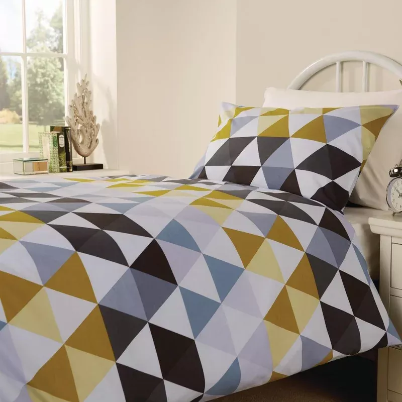 mitre-essentials-geo-housewife-pillowcase-olive-hb702 Mitre Essentials Geo Housewife Pillowcase Olive – HB702