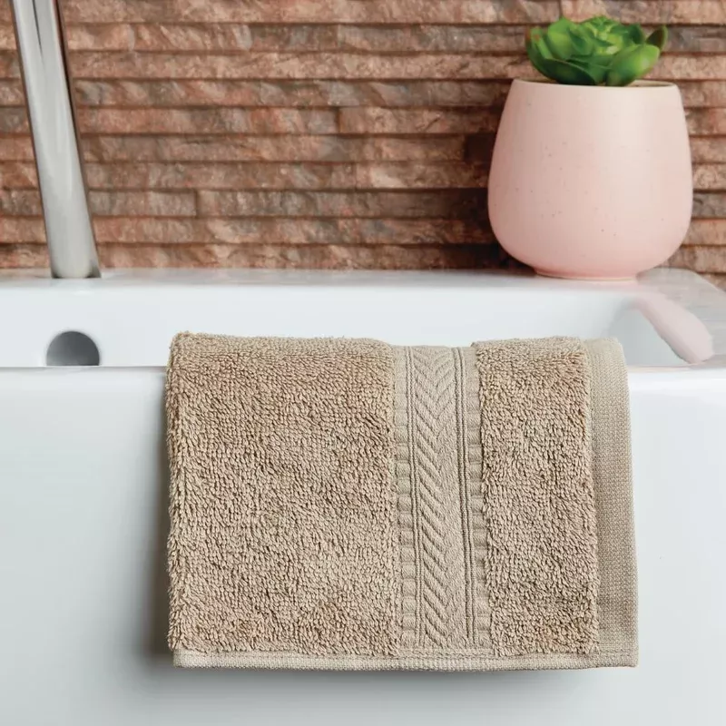 mitre-essentials-nova-face-cloth-sand-pack-10-hb631 Mitre Essentials Nova Face Cloth Sand (Pack of 10) – HB631