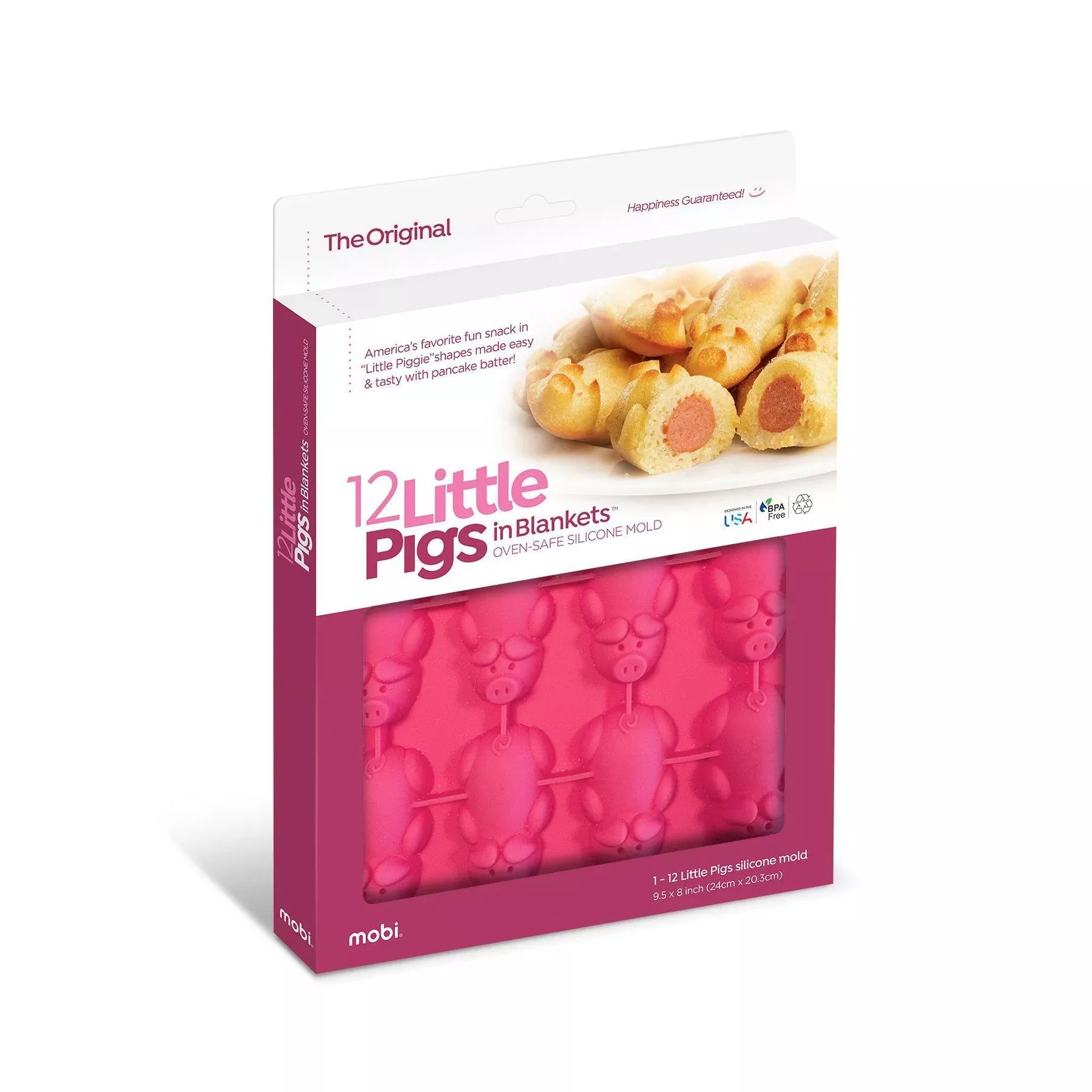 mobi-silicone-mold-pigs-in-blankets Mobi Silicone Mold: Pigs in Blankets