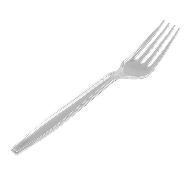 moderna-clear-plastic-fork-7-1-4-2000-count-box Moderna Clear Plastic Fork – 7 1/4″ – 2000 count box