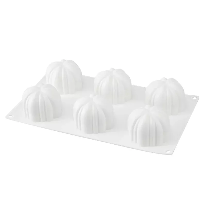molds-baking-6-compartment-pumpkin-white-silicone1-10-count Molds Baking 6-Compartment Pumpkin White Silicone1 – 10 COUNT