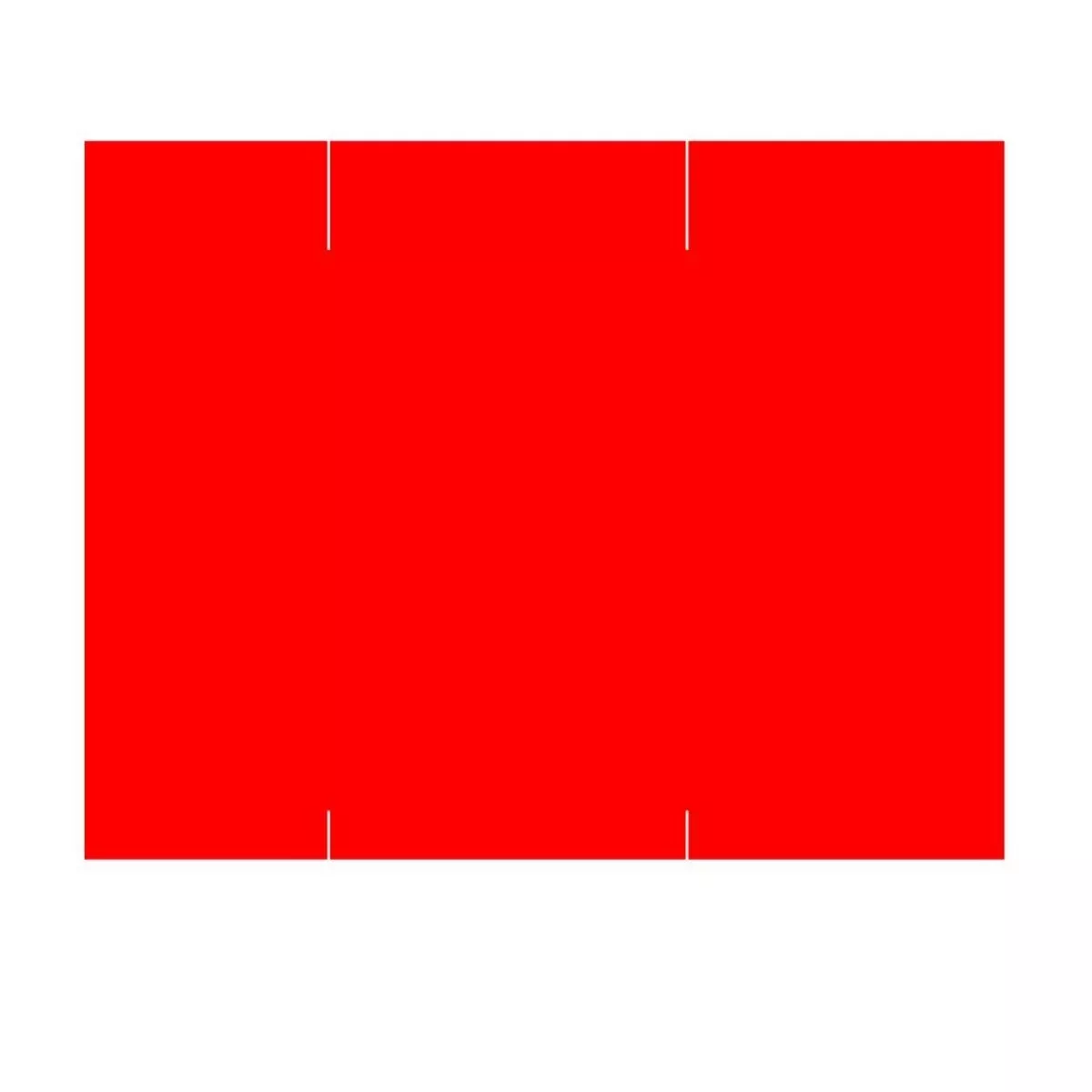 Monarch Labels Red 1151 - Pack of 6 Rolls