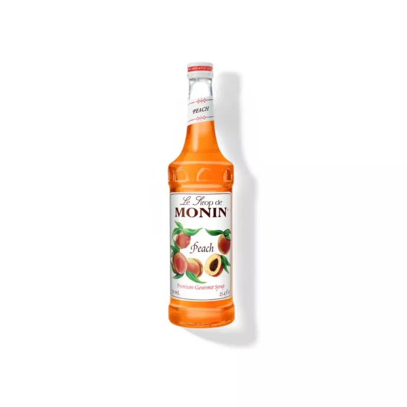monin-peach-syrup-1l-plastic-bottle Monin Peach Syrup 1L Plastic Bottle