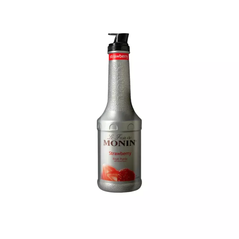 monin-strawberry-fruit-puree-1l Monin Strawberry Fruit Puree 1L