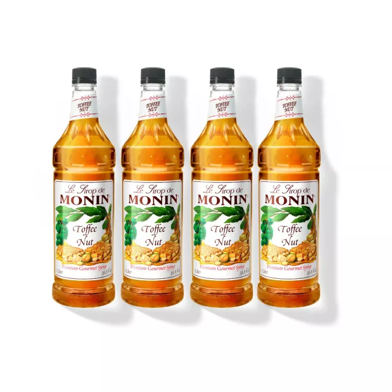 monin-toffee-nut-syrup-1l-plastic-bottle-pack-4 Monin Toffee Nut Syrup 1L Plastic Bottle (Pack of 4)