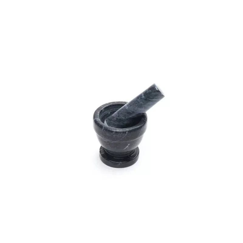 mortar-pestle-black-marble-3 Mortar & Pestle-Black Marble 3″