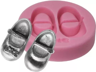 n-y-cake-baby-booties-silicone-mold N.Y. Cake Baby Booties Silicone Mold