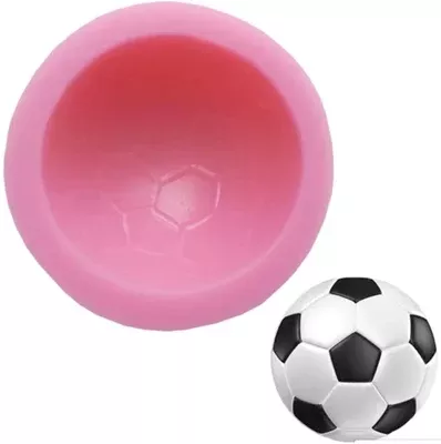 N.Y. Cake Soccer Ball Silicone Mold