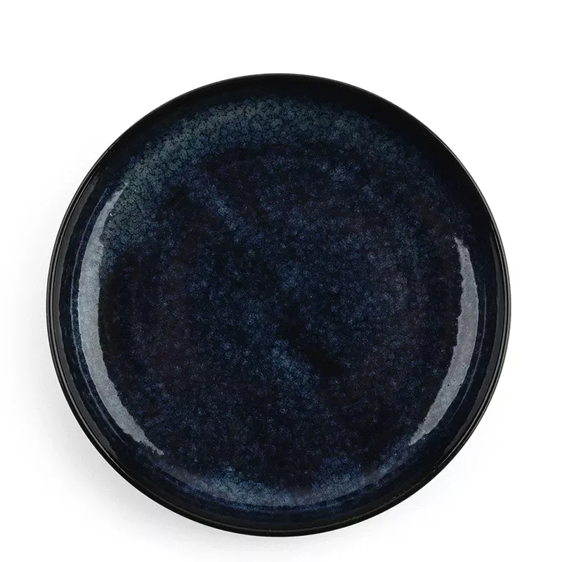 namako-blue-pasta-plate-8 NAMAKO BLUE PASTA PLATE 8"