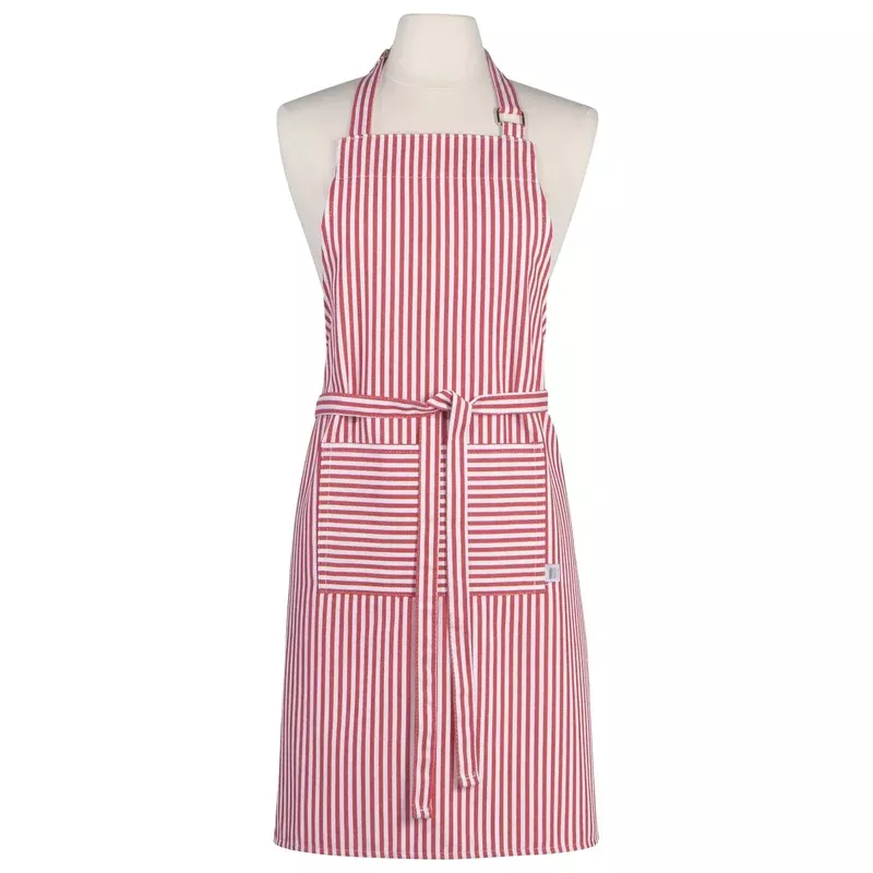 narrow-red-stripe-chef-s-apron Narrow Red Stripe Chef’s Apron