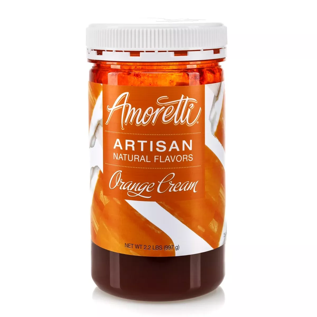 Natural Orange Cream Artisan Flavor by Amoretti
