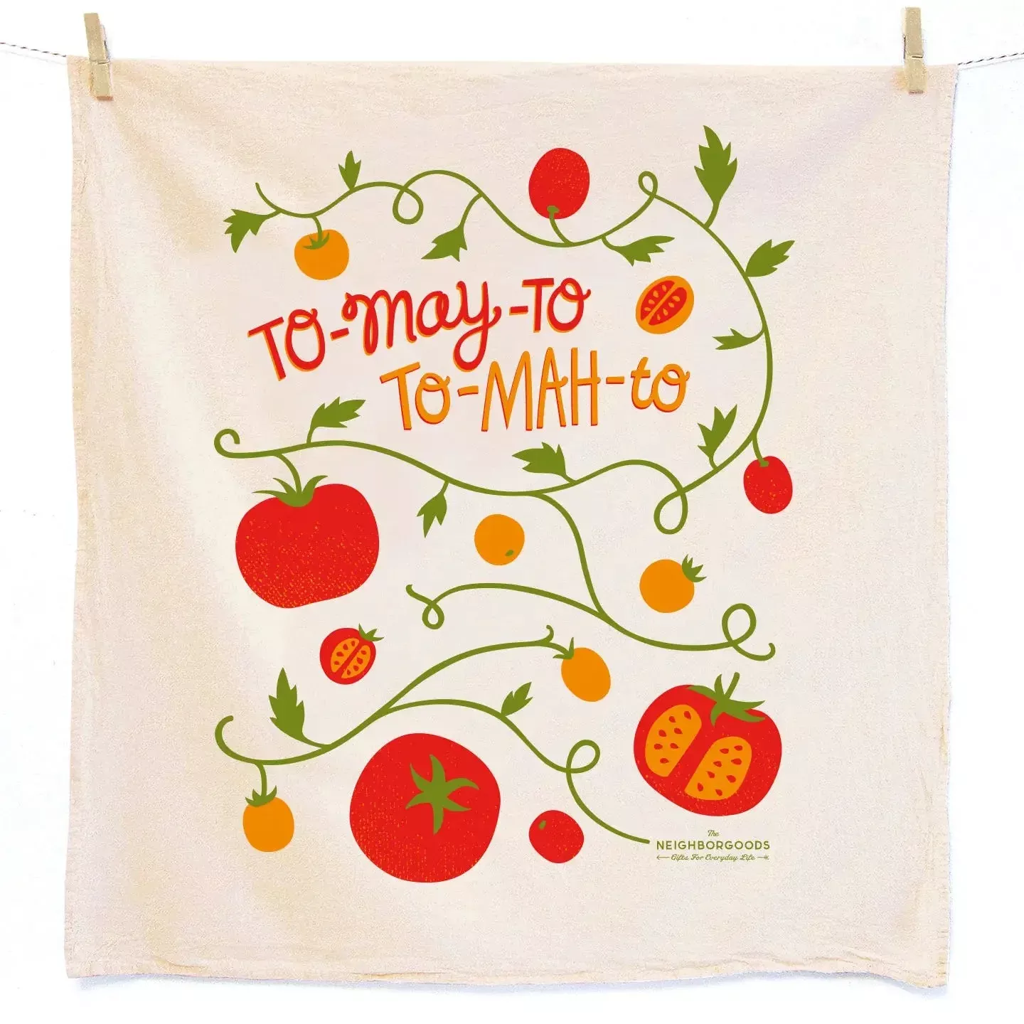 neighborgoods-tea-towel-tomato The Neighborgoods Tea Towel: Tomato