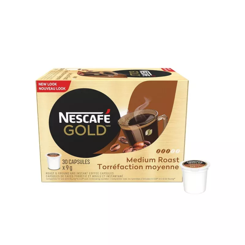 nescafe-gold-hup-single-serve-coffee-pods-30x9-gr Nescafe Gold HUP Single-Serve Coffee Pods (30X9 GR)