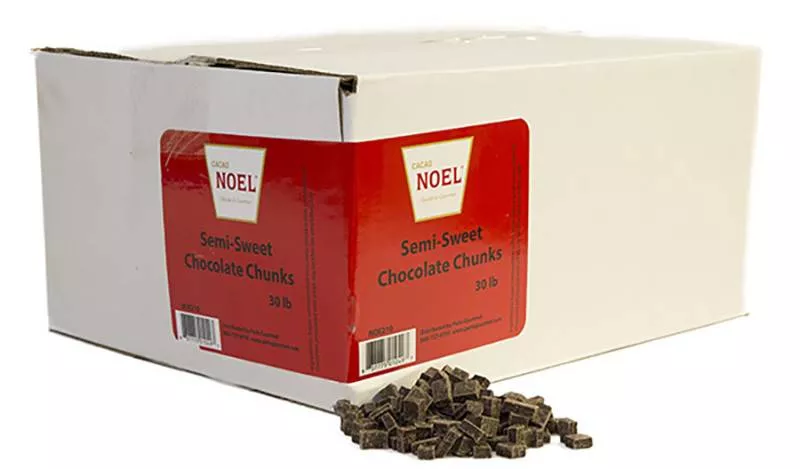 noel-semi-sweet-chocolate-chunks-30-lb Noel - Semi Sweet Chocolate Chunks - 30 lb