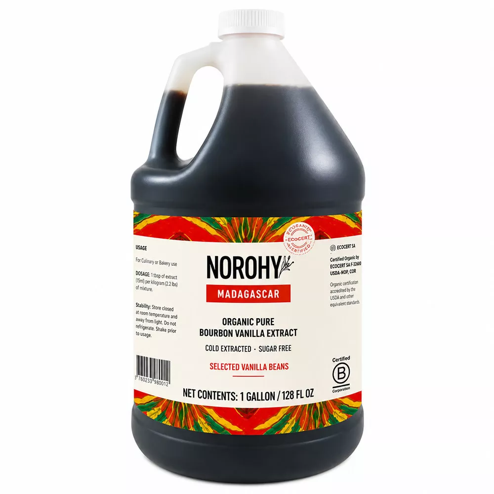 norohy-organic-pure-bourbon-madagascar-vanilla-extract-1-gallon Norohy - Organic Pure Bourbon Madagascar Vanilla Extract - 1 gallon