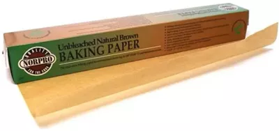 norpro-15-x-59-unbleached-natural-brown-baking-paper Norpro 15" X 59' Unbleached Natural Brown Baking Paper