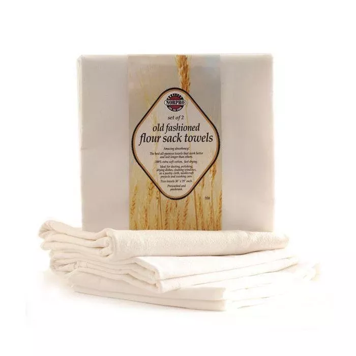 norpro-flour-sack-towels-set-2 NorPro Flour Sack Towels - Set Of 2