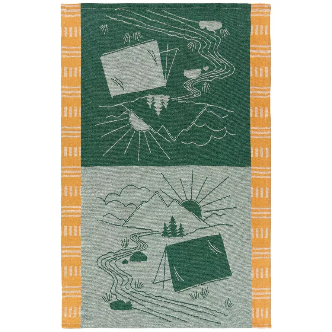 now-designs-dishtowel-jacquard-camp-out NOW Designs Dishtowel: Jacquard, Camp Out